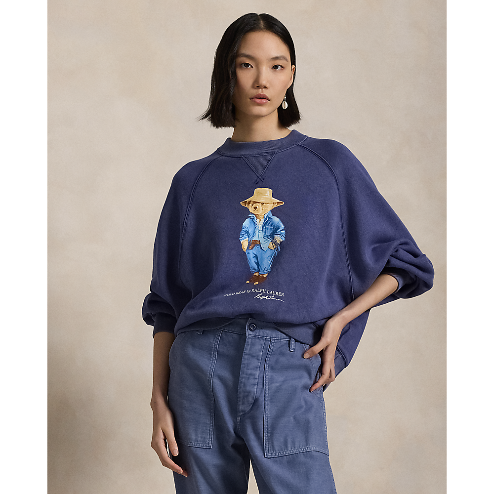 PRL Polo Bear Oversize Fleece Crewneck/Duks 211959106001