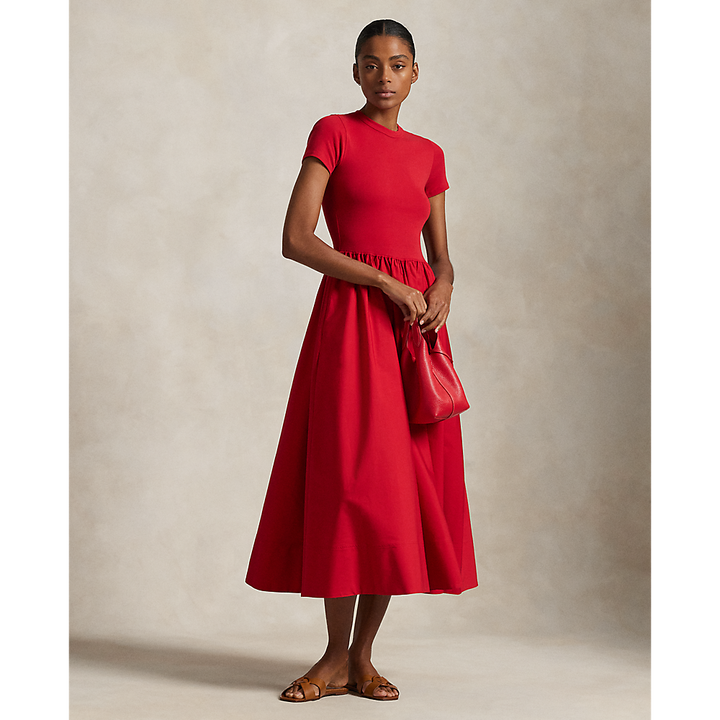 PRL Cotton Short-Sleeve Dress/Haljina 211966311003