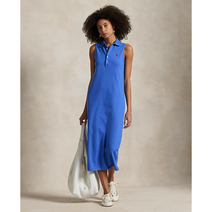 PRL Stretch-Cotton Sleeveless Polo Dress/Haljina 211968292004