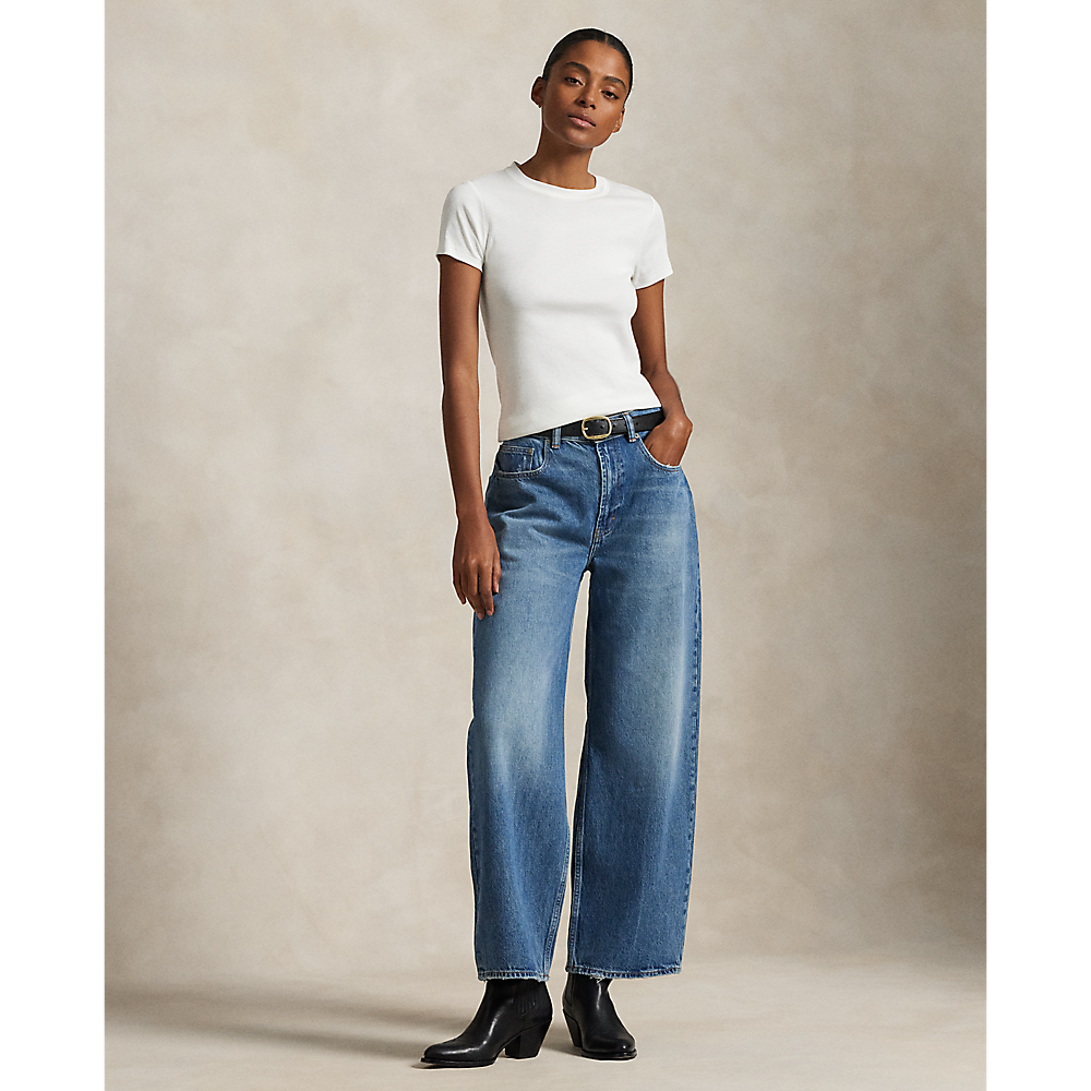 PRL Relaxed Wide-Leg Jean/Traperice 211969380001