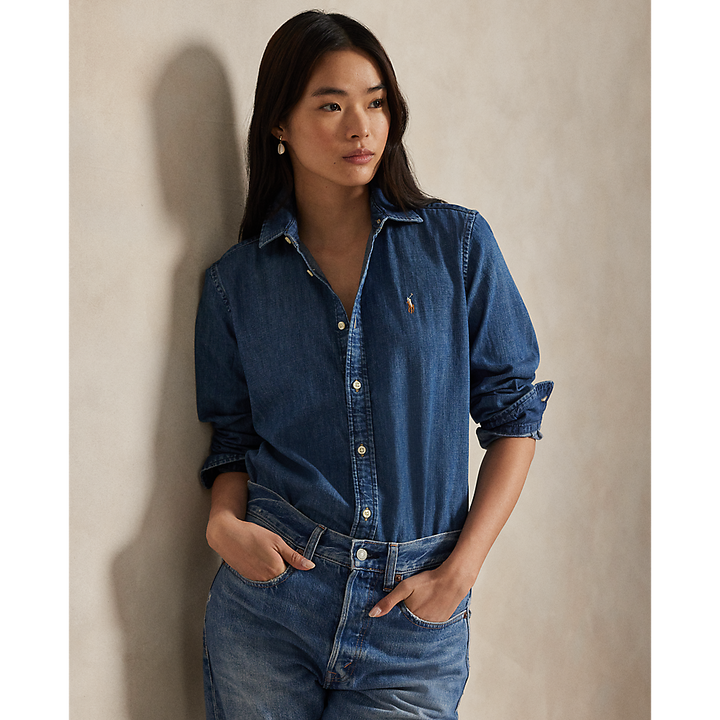 PRL Slim Fit Denim Shirt/Košulja 211969458001