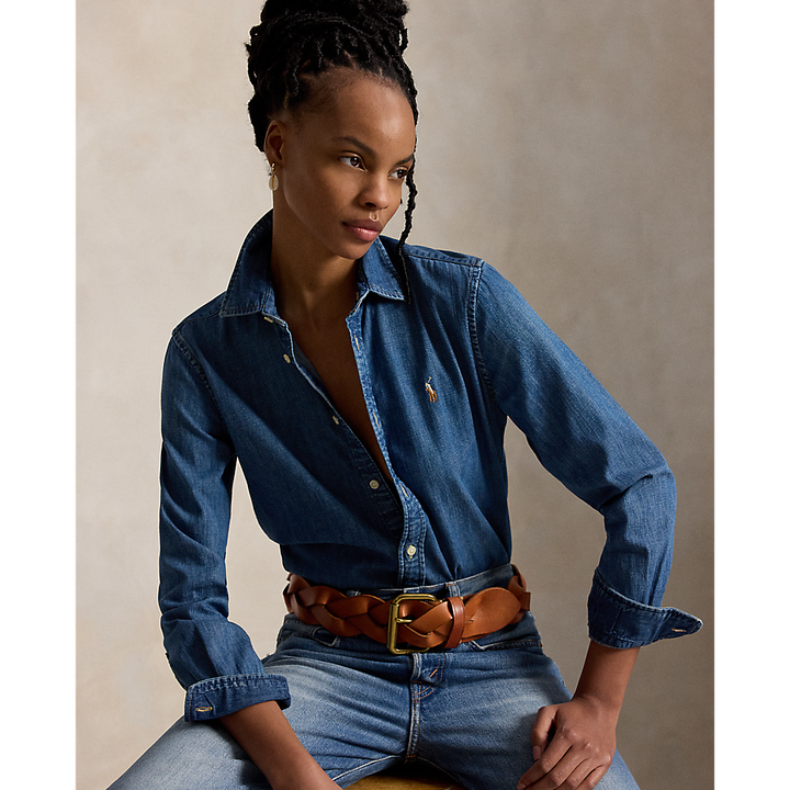 PRL Slim Fit Denim Shirt/Košulja 211969458001