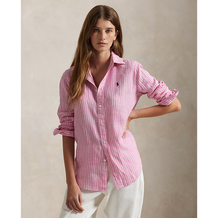 PRL Classic Fit Striped Linen Shirt/Košulja 211970691001