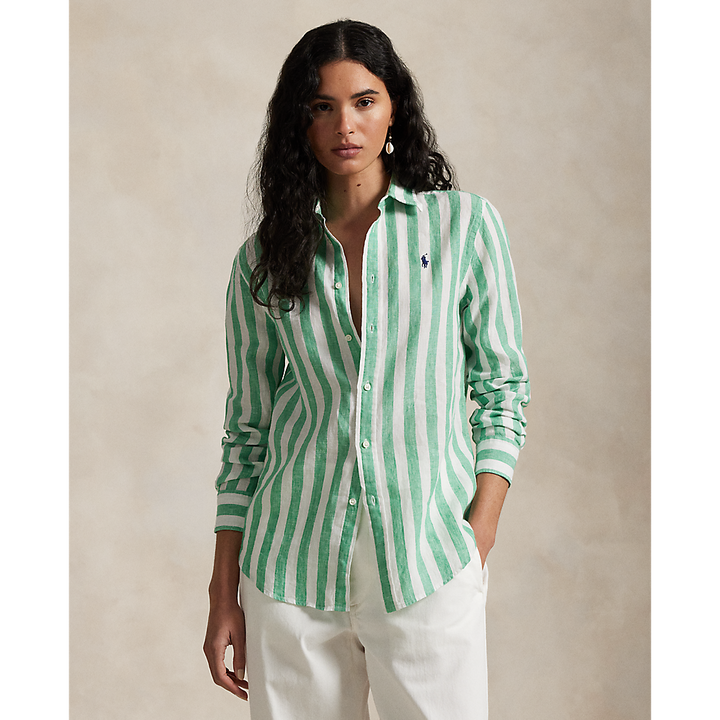 PRL Classic Fit Striped Linen Shirt/Košulja 211970691009