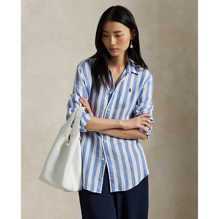 PRL Classic Fit Striped Linen Shirt/Košulja 211970691010