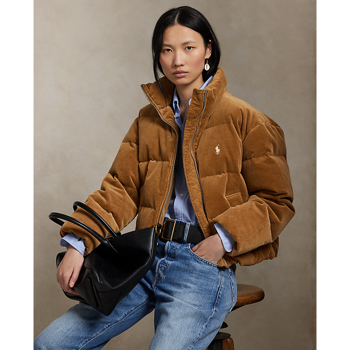PRL Quilted Corduroy Down Jacket/Jakna 211971178002