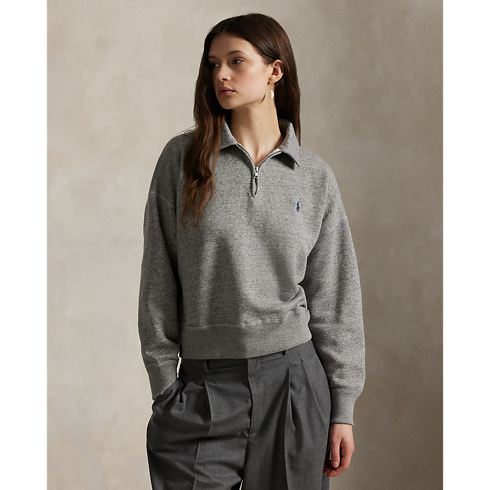 PRL Fleece Quarter-Zip /Pulover 211971701004
