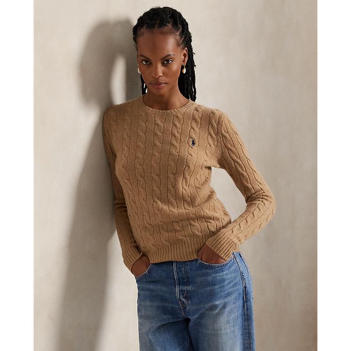 PRL Cable Wool-Cashmere Crewneck Jumper/Pulover 211971865002
