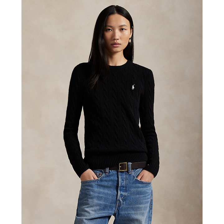 PRL Cable Wool-Cashmere Crewneck Jumper/Pulover 211971865005