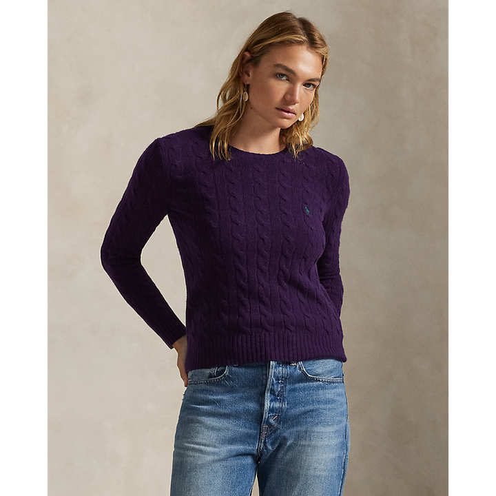 PRL Cable Wool-Cashmere Crewneck Jumper/Pulover 211971865011