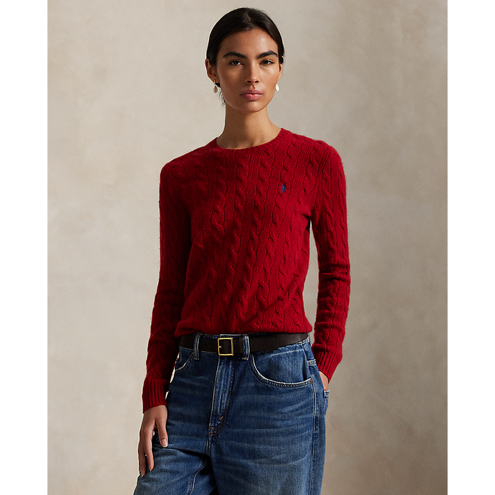 PRL Cable Wool-Cashmere Crewneck Jumper/Pulover 211971865013