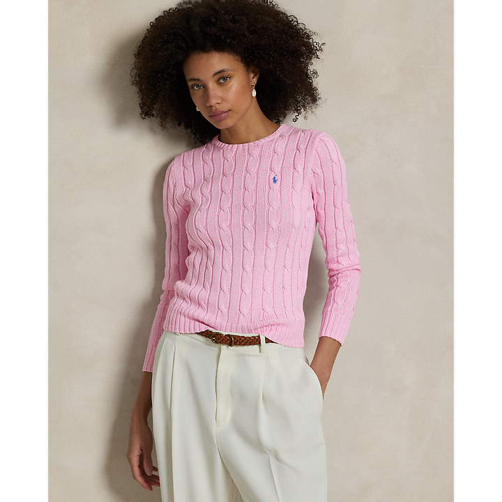 PRL Cable-Knit Cotton Crewneck Sweater/Pulover 211971869010