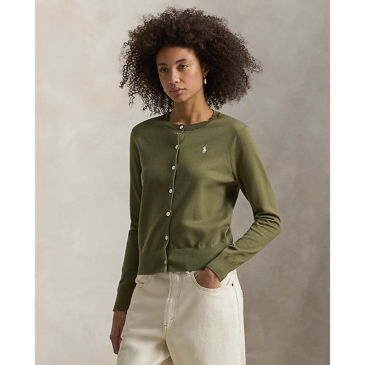 PRL Cotton Crewneck Cardigan/Pulover 211971871501