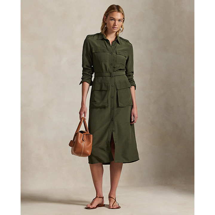 PRL Belted Faille Shirtdress/Haljina 211972077001