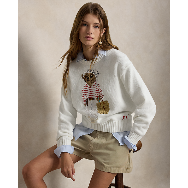 PRL Polo Bear Crewneck Sweater/ Pulover 211A12723001