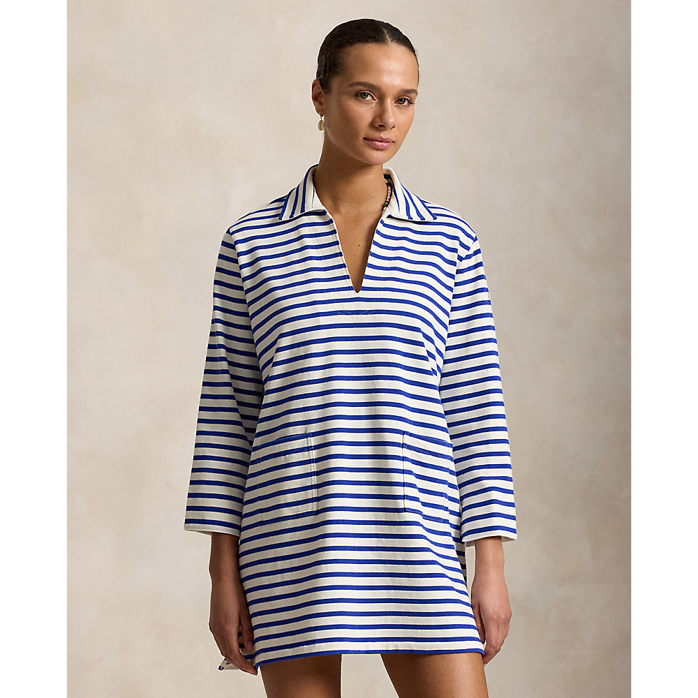 PRL Striped Cotton Dress/Haljina 211A12913001
