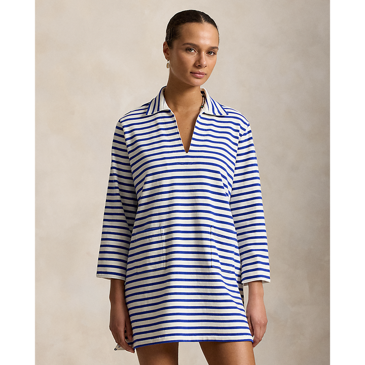 PRL Striped Cotton Dress/Haljina 211A12913001