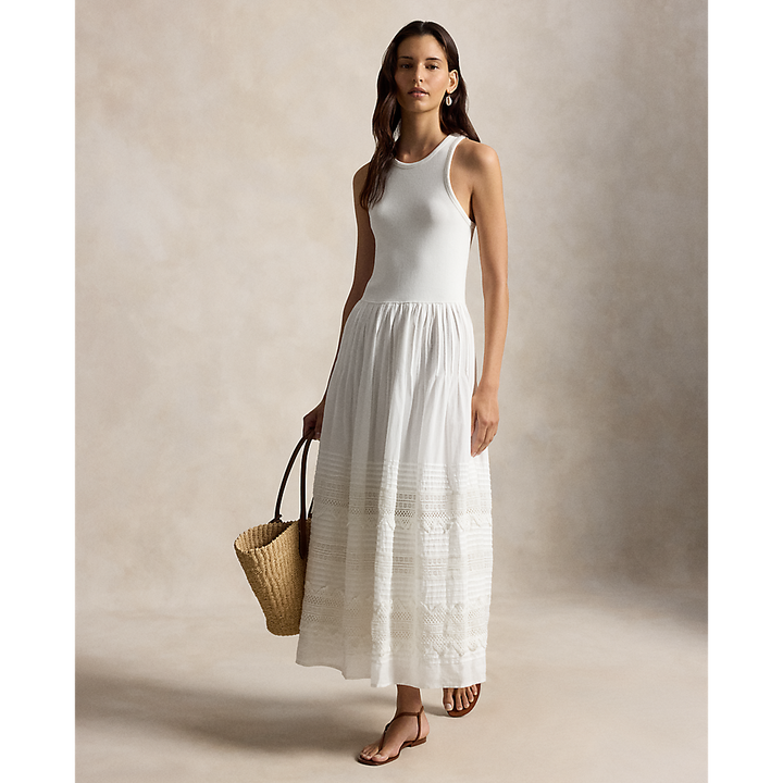 PRL Lace-Trim Tank Dress/Haljina 211A12914001