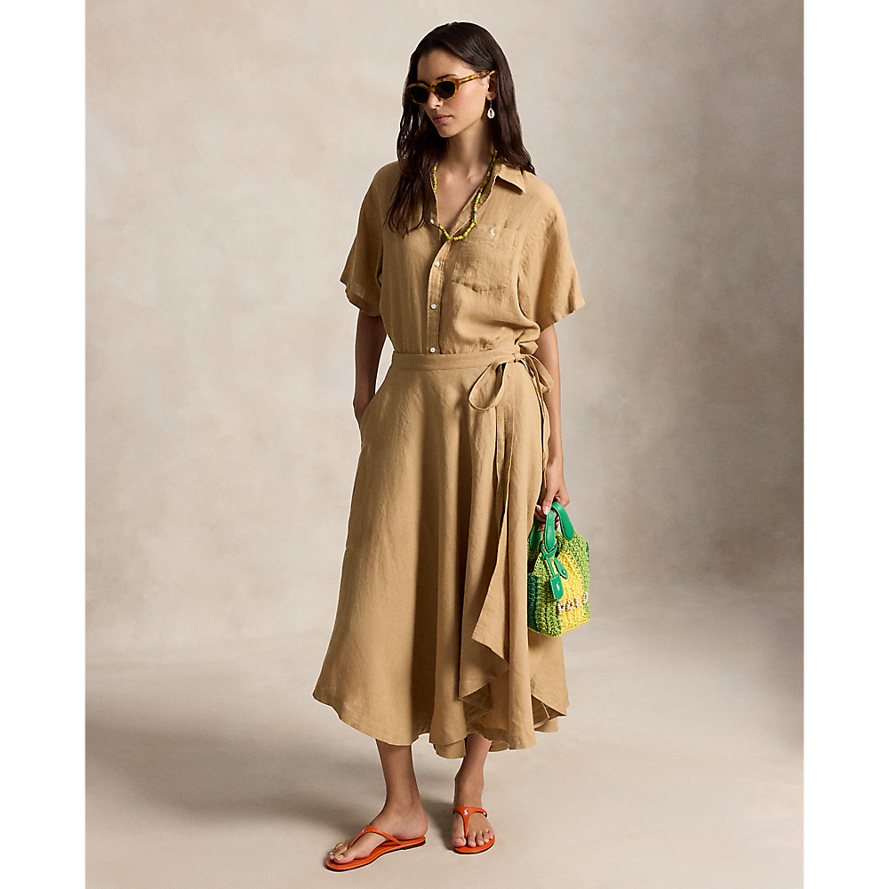 PRL Linen Wrap Skirt/ Suknja 211A12946002