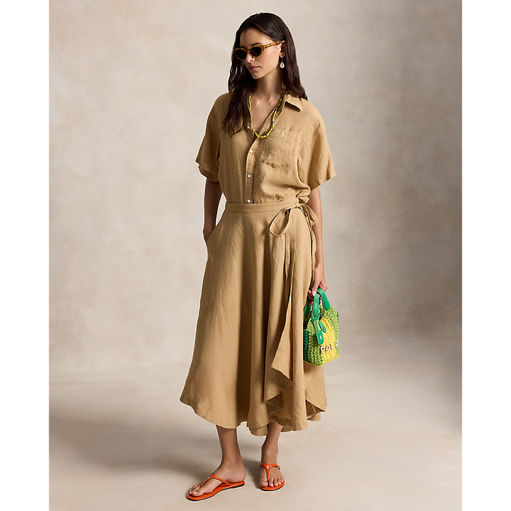 PRL Linen Wrap Skirt/ Suknja 211A12946002