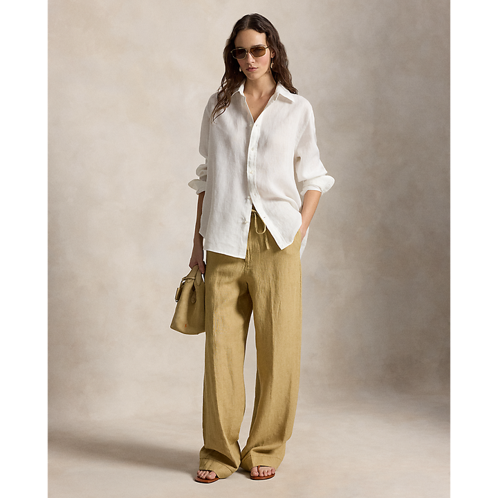 PRL Linen Drawstring Pant/Hlače 211A12949002