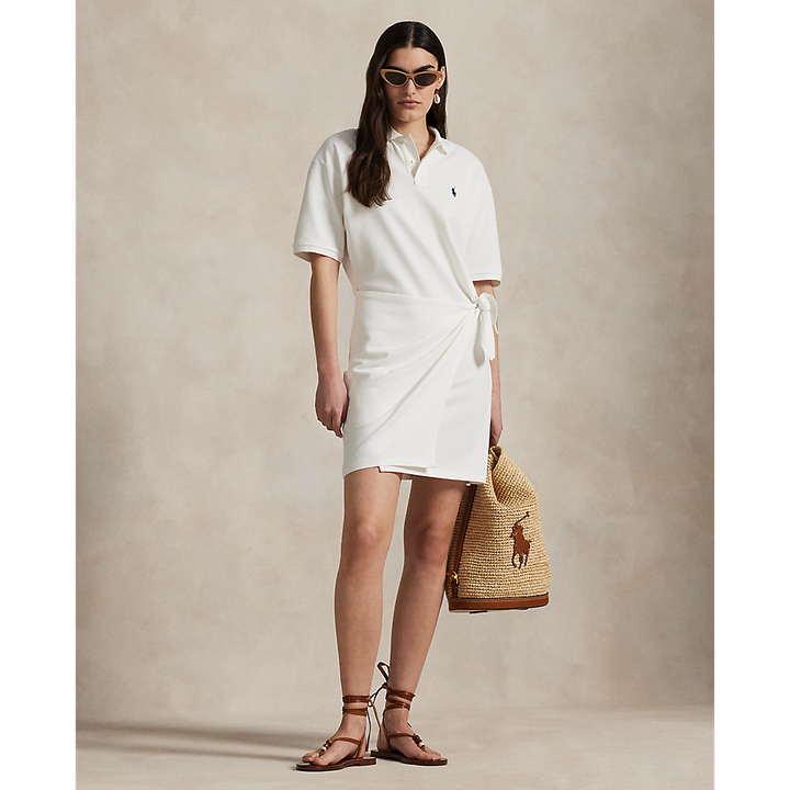 PRL Pique Polo Wrap Mini Dress/Haljina 211A88516002