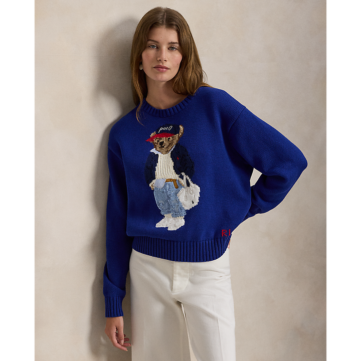 PRL Polo Bear Cotton Crewneck Jumper/Pulover 211A96238001