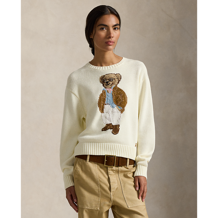 PRL Polo Bear Cotton Crewneck Jumper/Pulover 211A96248001