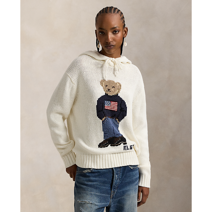 PRL Polo Bear Hooded Jumper/Pulover 211A96253001