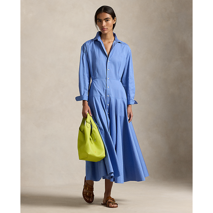 PRL Striped Cotton Shirtdress/Haljina 211A96356001