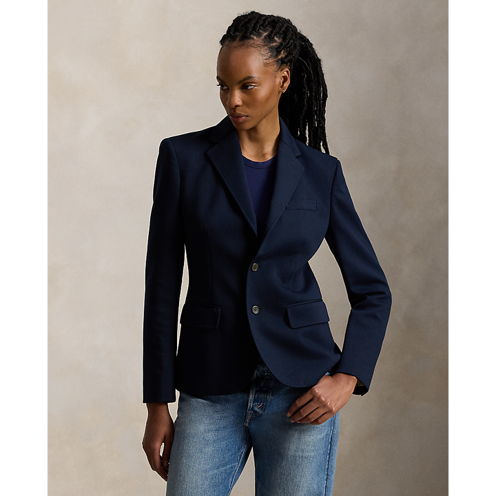 PRL Single-Breasted Ponte Blazer/Sako 211B16851001
