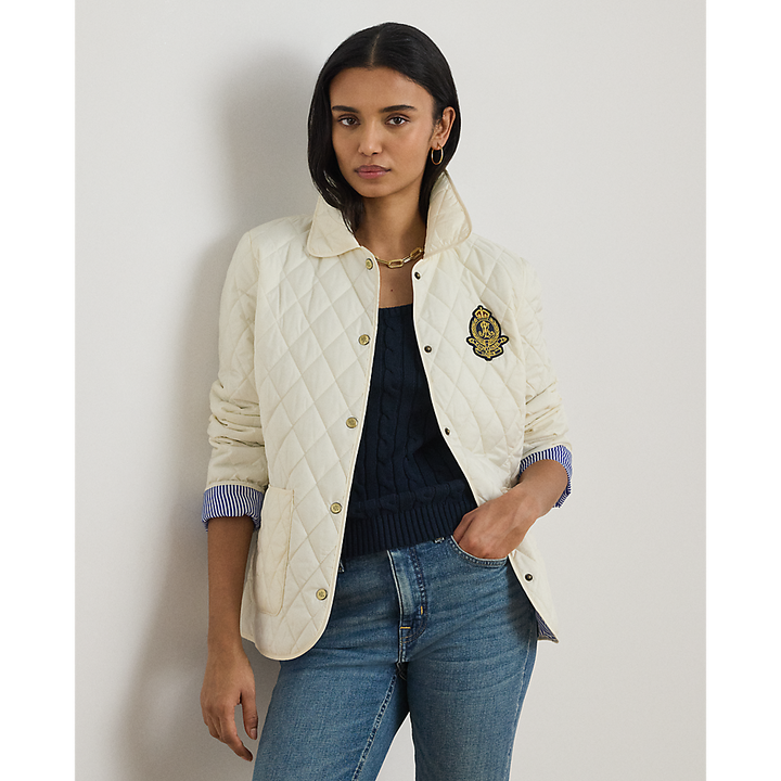 LRL Crest-Patch Diamond-Quilted Jacket/Jakna 297P10878001