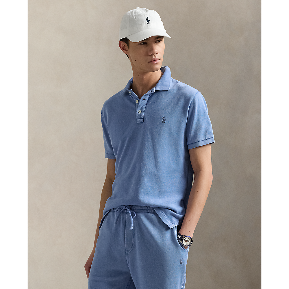 PRL Custom Slim Fit Spa Terry Polo/Polo Majica 710660897043