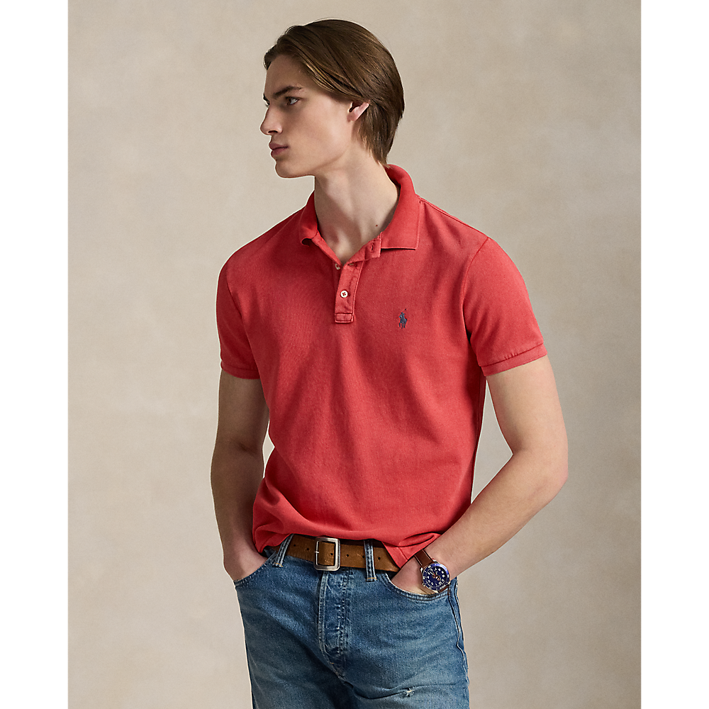 PRL Custom Slim Fit Spa Terry Polo/Polo majica 710660897045