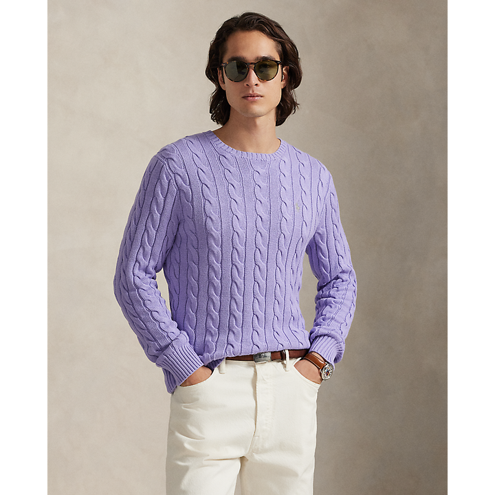 PRL Cable-Knit Cotton Jumper/Pulover 710775885531