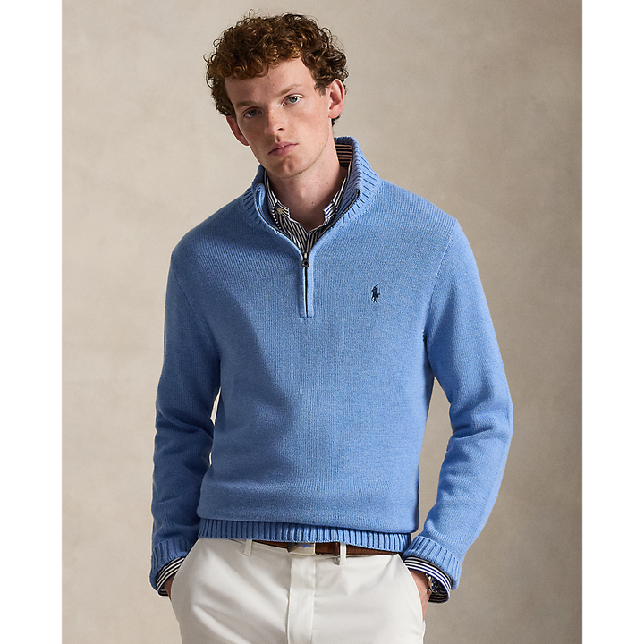 PRLCotton Quarter-Zip Jumper/Pulover 710859939005