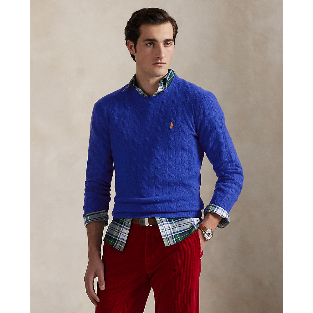 PRLCable-Knit Wool-Cashmere Jumper/Pulover 710876762027