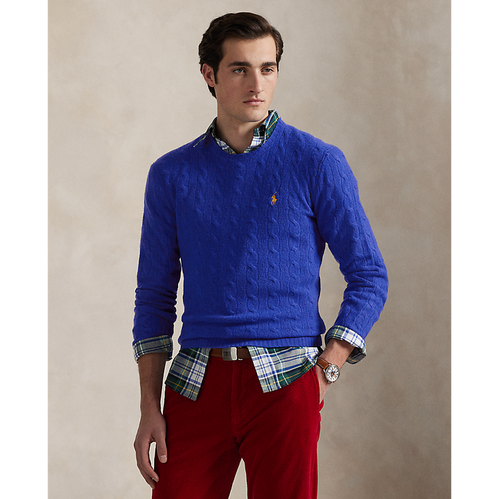 PRLCable-Knit Wool-Cashmere Jumper/Pulover 710876762027