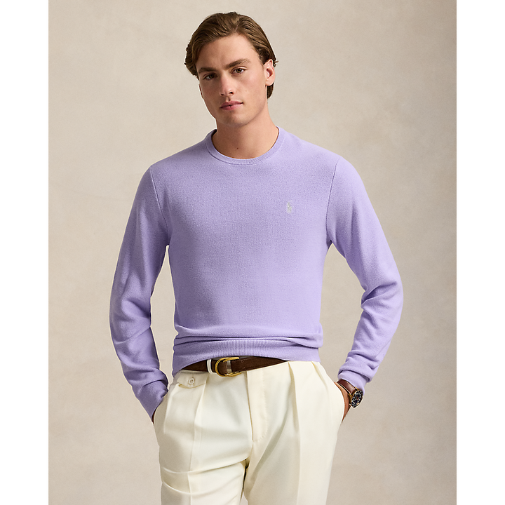 PRL Textured Cotton Crewneck Jumper/Pulover 710918163517