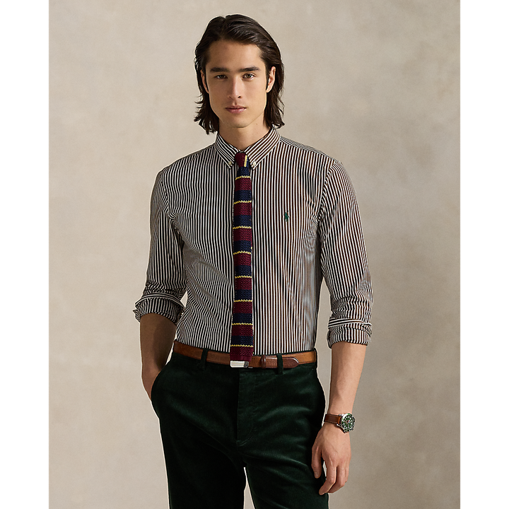 PRLSlim Fit Striped Stretch Poplin Shirt/Košulja 710929344026