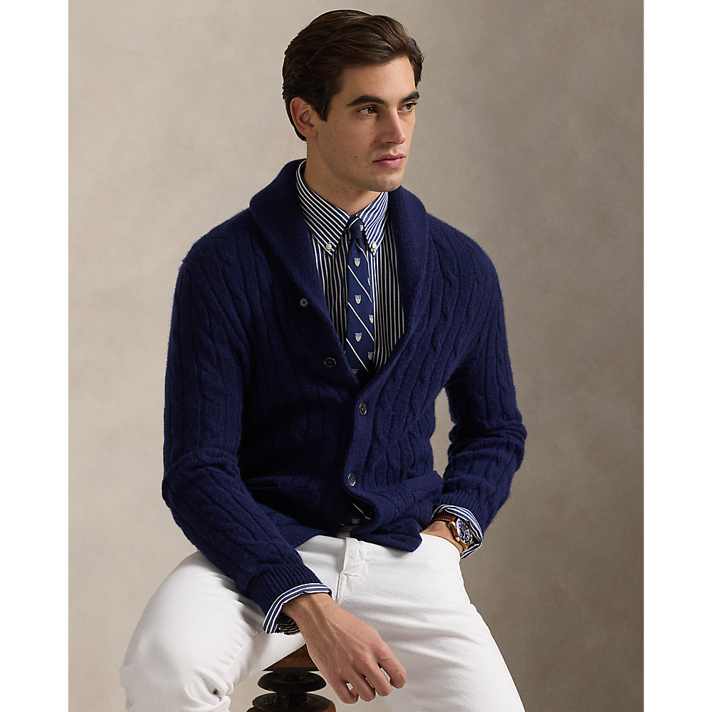 PRL Custom Fit Striped Stretch Poplin Shirt/Košulja 710929346017