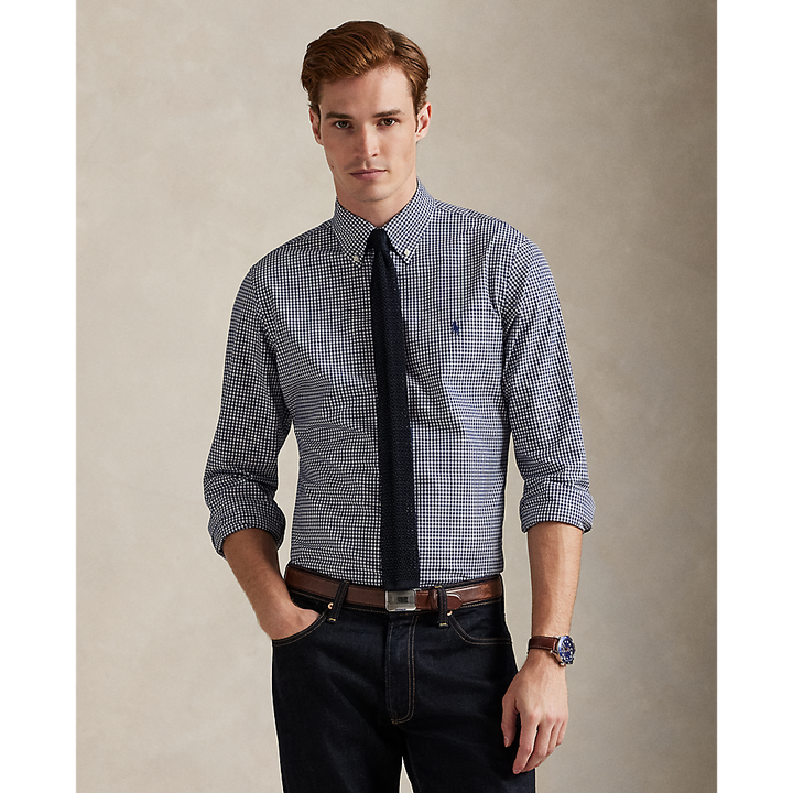 PRLCustom Fit Gingham Stretch Poplin Shirt/Košulja 710929347019