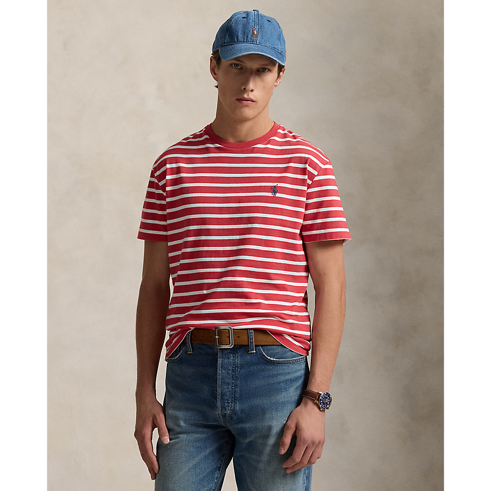 PRL Custom Slim Fit Striped Jersey T-Shirt/Majica 710938134005