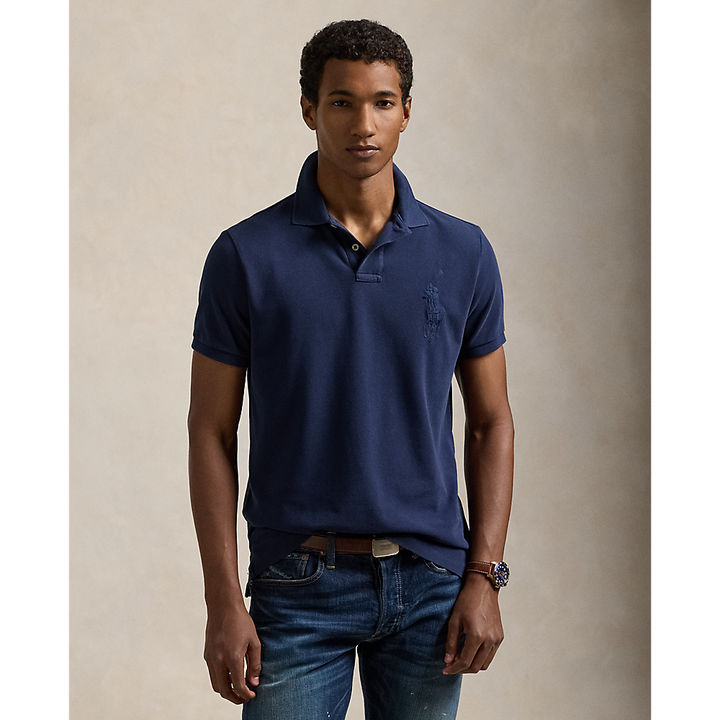 PRL Custom Slim Fit Big Pony Mesh Polo Shirt/Polo majica 710938137006