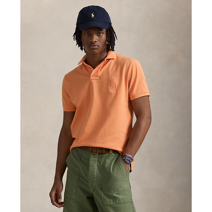 PRL Custom Slim Fit Big Pony Mesh Polo Shirt/Polo majica 710938137013