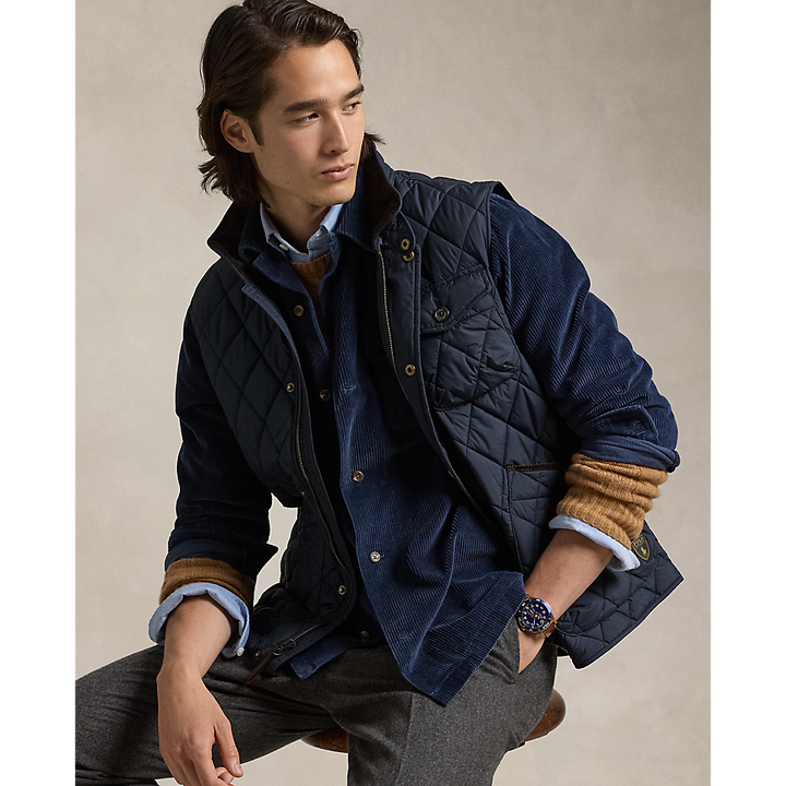 PRL The Beaton Quilted Utility Gilet/Prsluk 710940375001