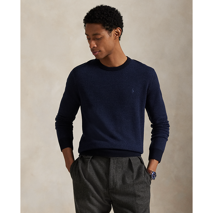 PRL Houndstooth Washable Wool Jumper/Pulover 710949280002