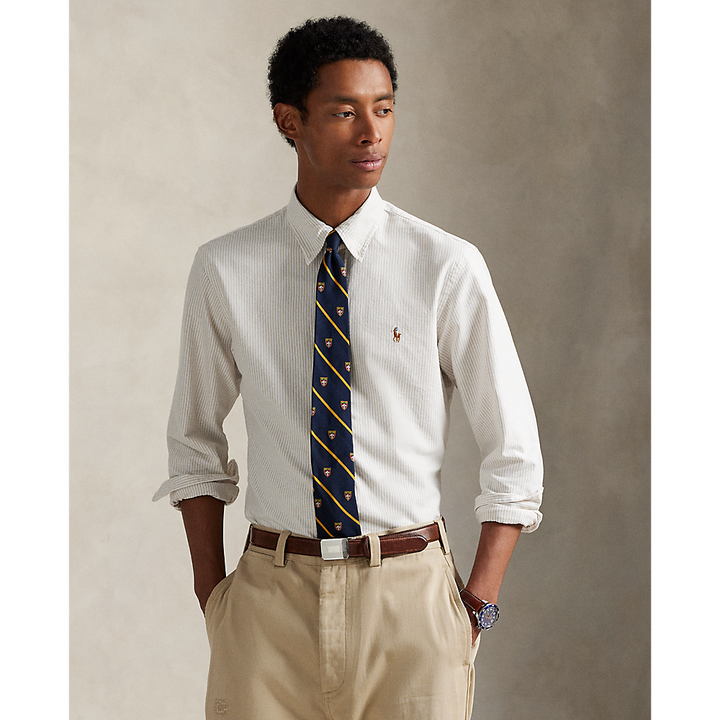PRL Custom Fit Striped Oxford Shirt/Košulja 710953704007