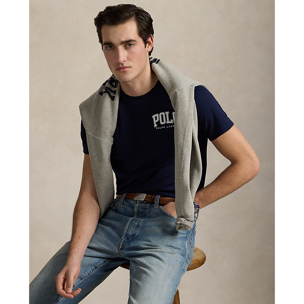 PRL Custom Slim Fit Logo Jersey T-Shirt/Majica 710960572001