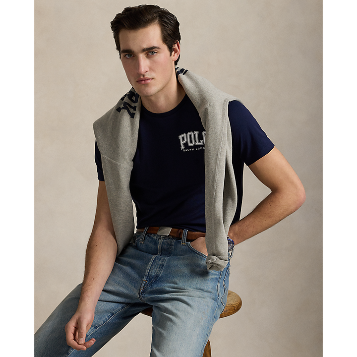 PRL Custom Slim Fit Logo Jersey T-Shirt/Majica 710960572001